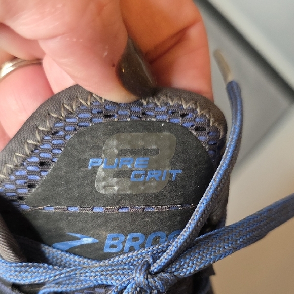 Brooks PURE GRIT 8 Athletic Shoes Ladies Size 8.5 Blue - Picture 6 of 8